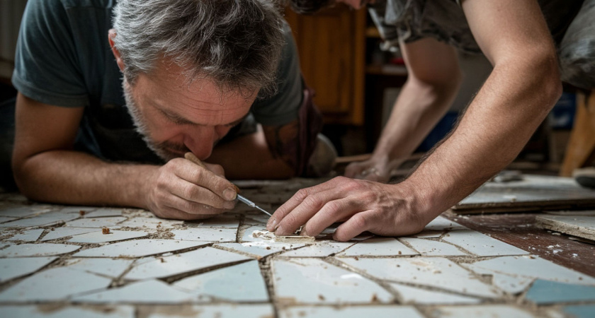 Сколы на плитке заделываю только таким способом: узнал 8 лайфхаков реставрации без замены кафеля - без мороки и лишних трат