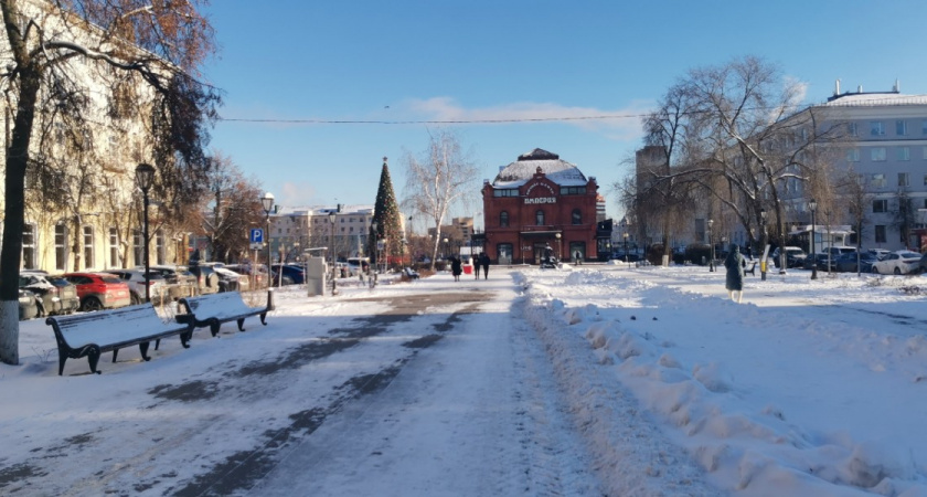 В Рязани прогнозируют сильный ветер, метель и гололед до утра