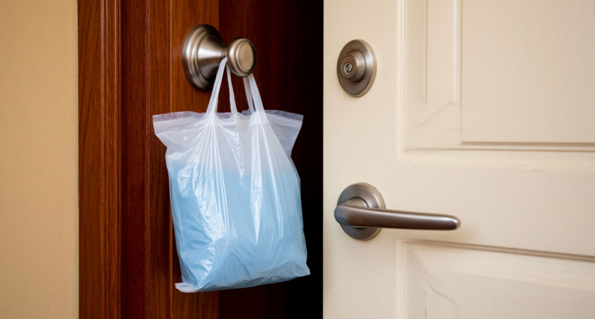 Зачем турки вешают на ручку двери снаружи своих квартир пакет с деньгами: хитрый трюк - и хозяева сыты