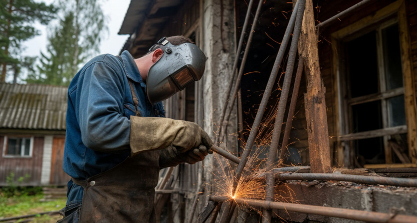 Почему у сварщиков всегда молоток с железной ручкой: узнал важную деталь - многие не замечают