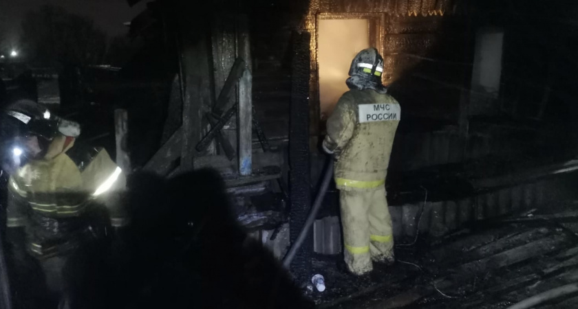 В Сасовском округе при пожаре погибла пожилая женщина