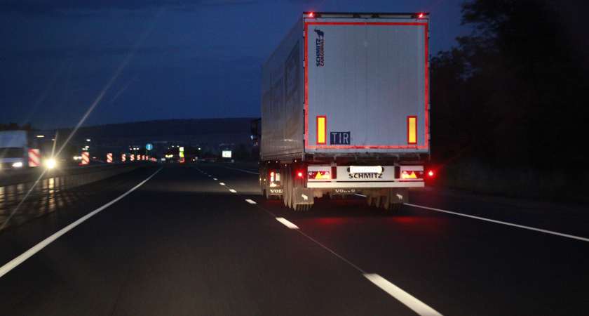 В Рязанском районе фура случайно спасла дорогу от упавшего дерева