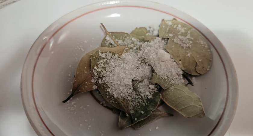 Лавровый лист засыпаю солью — всю зиму не нарадуюсь своей хитрости: полезный лайфхак для всех домохозяек