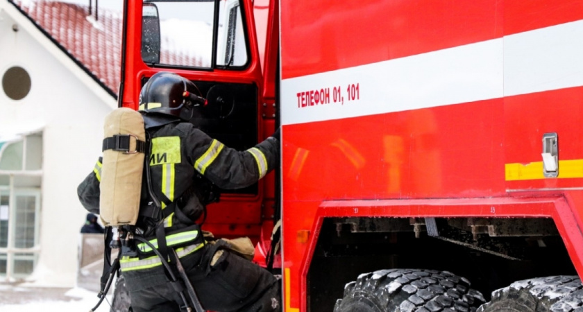 В Рязанской области за сутки потушили крупный техногенный пожар