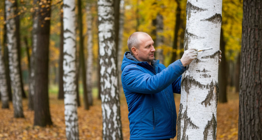 Зачем в СССР красили деревья и бордюры в белый цвет: вот как военная хитрость стала привычкой
