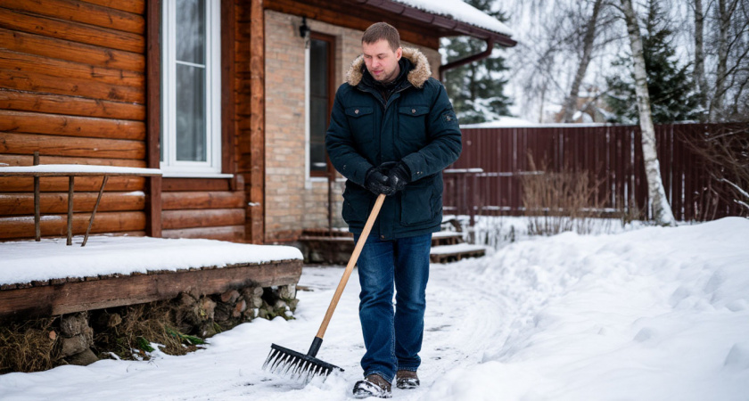 Друг дальнобойщик привёз из Китая лопату для чистки снега: соорудил себе такую же - и как они до такого додумались 