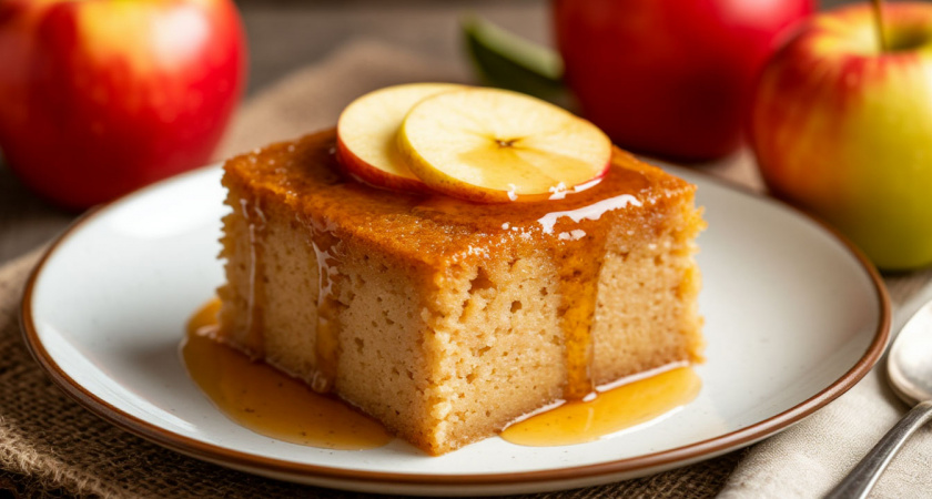 Этот десерт из творога и яблока покорил всех: вливаю 20 мл сока и под блендер - семья стоит в очередь за воздушной нежнятиной на завтрак