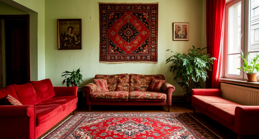 Ковры на стене снова в моде —  3 причины, почему их нужно вернуть в квартиры. Дизайнеры хлопают в ладоши от такой идеи