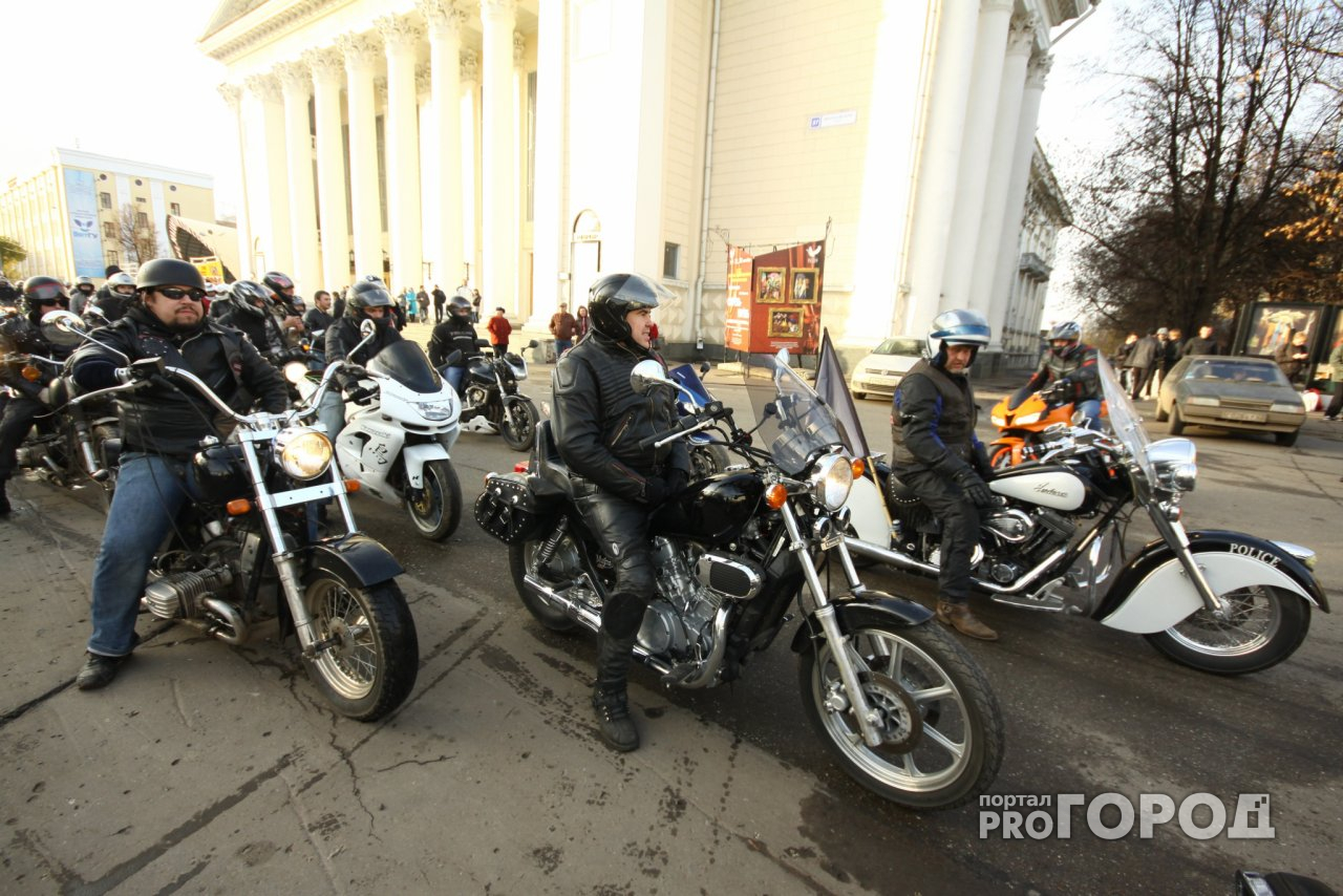 Открытие мотосезона в Рязани: мотоциклисты проедут колонной по городу