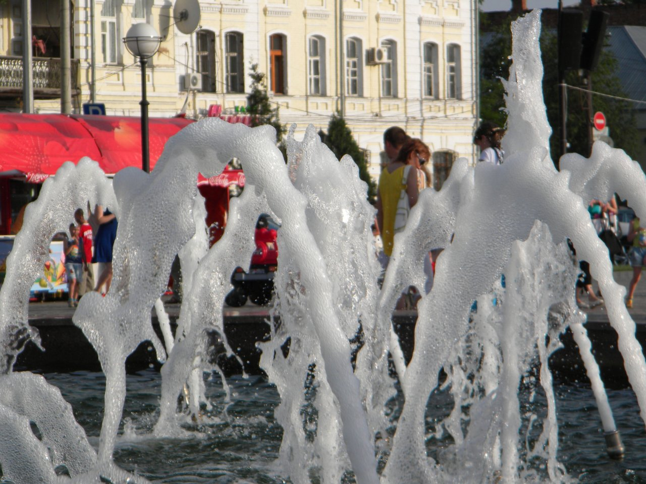 В этом году в Рязани заработает фонтан возле бывшего кинотеатра "Москва"