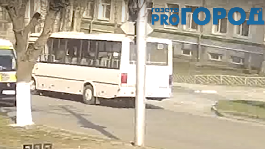 Видео. В центре Рязани автобус сбил школьника