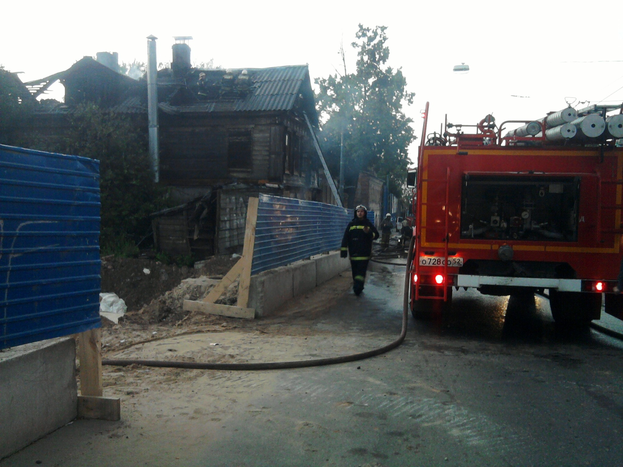 Пожар в Шиловском районе - сгорел жилой дом
