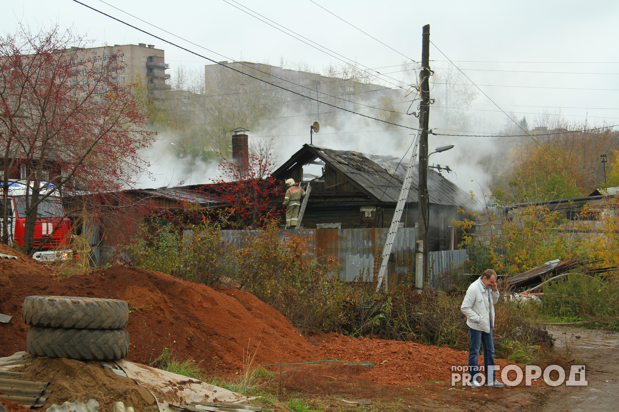 В Касимовском районе в результате пожара пострадали люди