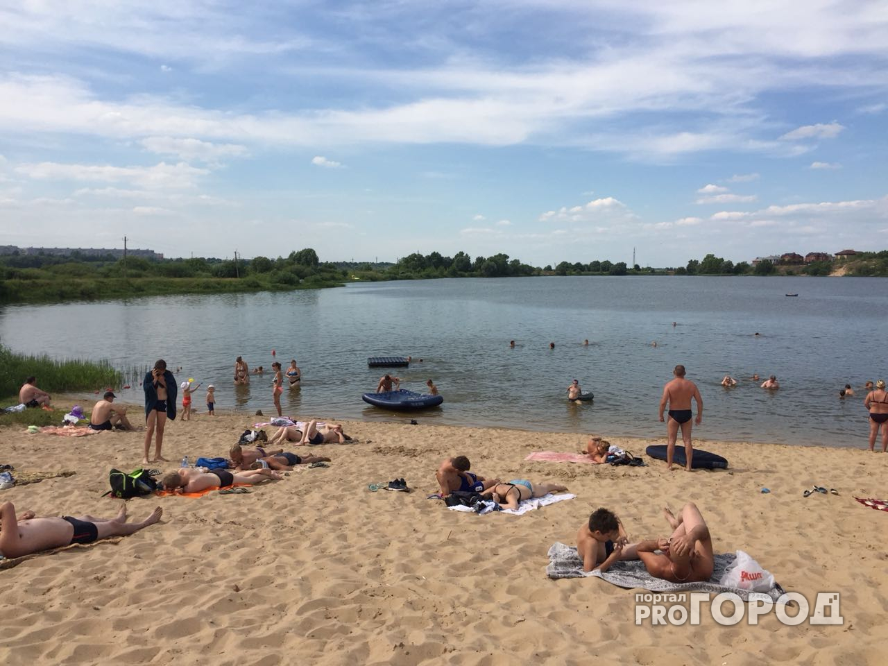 В Рязанской области за сутки утонуло 3 человека