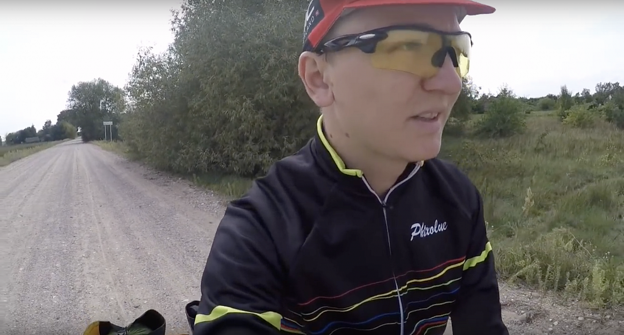 Велосипедист, путешествующий из Владивостока в Лиссабон опубликовал первый видеоблог