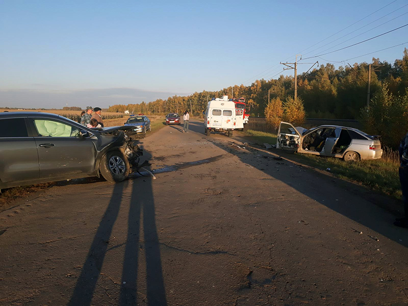 Пять человек пострадали в ДТП в Рыбновском районе. Подробности