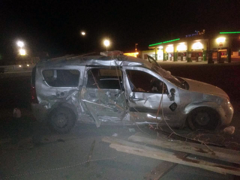 В Сасовском районе водитель «Газели» врезался в «Ларгус»