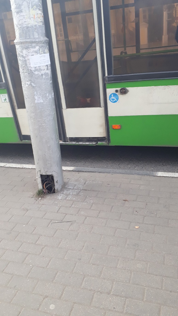 В рязанский автобус из-за несчастного случая прибыла полиция