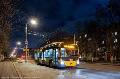 В Рязани троллейбусы будут ходить по новому маршруту