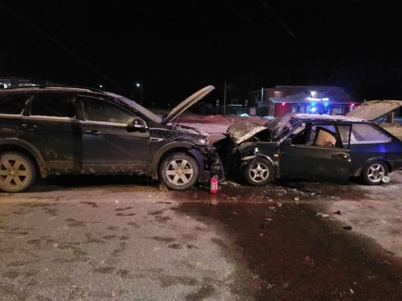 В Александро-Невском районе водитель «восьмёрки» врезался в джип