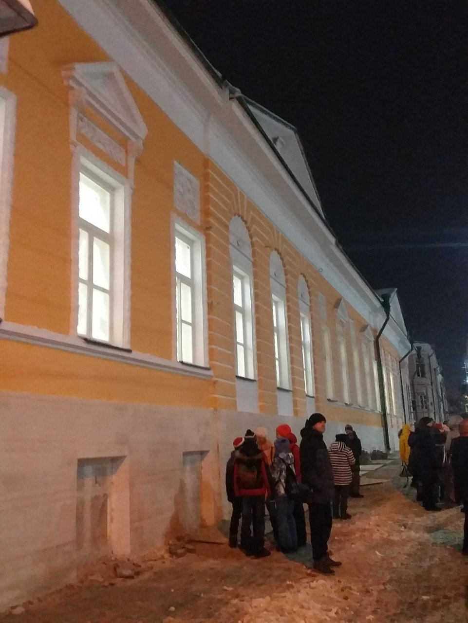В Рязани показали покрашенный фасад дома Салтыкова-Щедрина