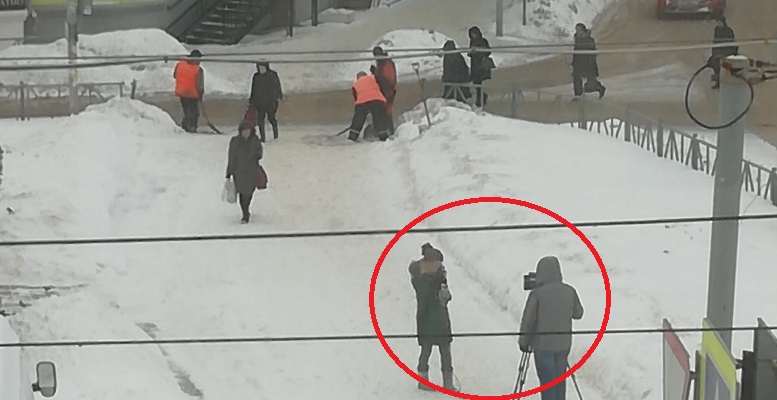 В рязанских пабликах ВК начали появляться посты про активную уборку снега. Рязанцы с этими постами почему-то не согласны