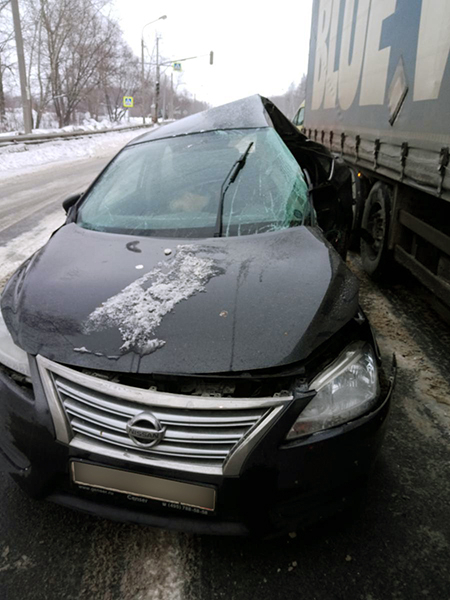 В Рязани ищут очевидцев смертельной аварии с "Ниссаном" и грузовиком