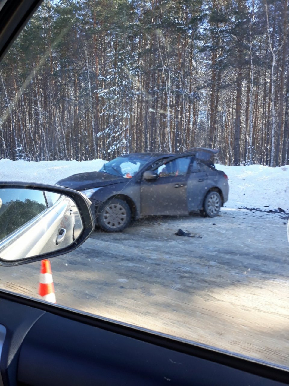 В ДТП у села Заборье Рязанской области пострадали три человека