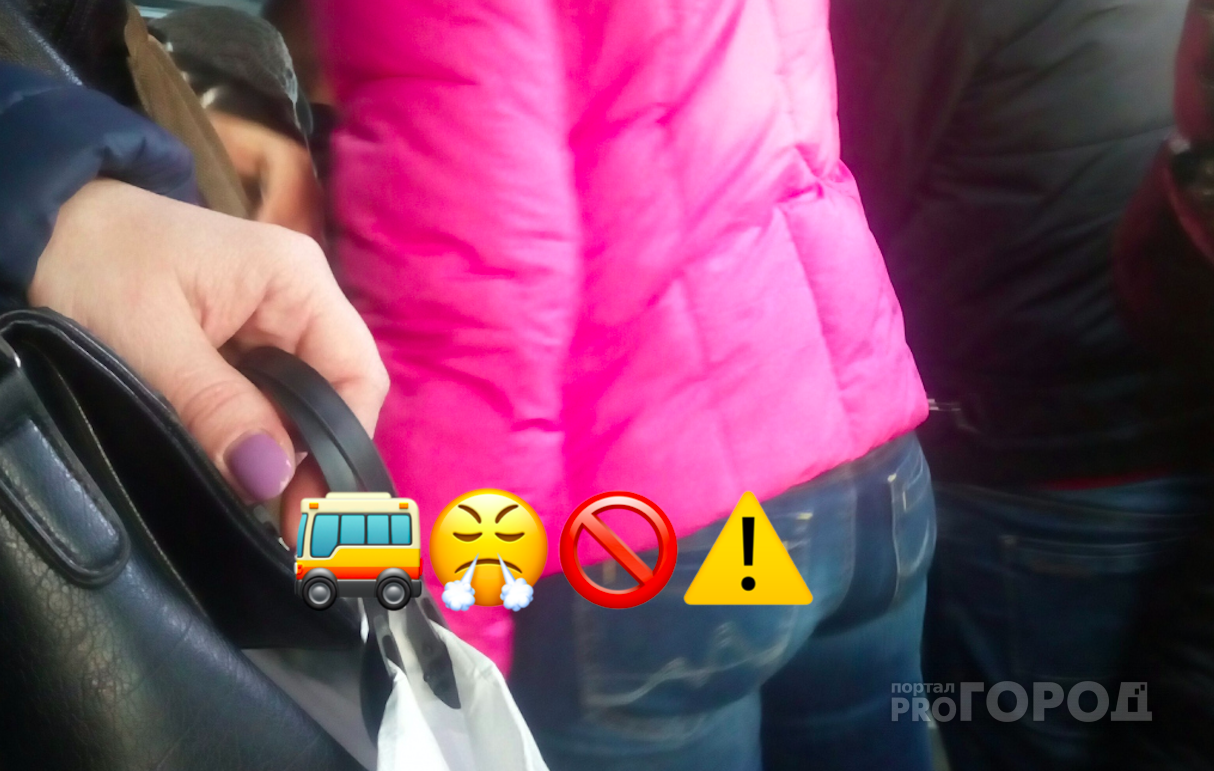 Уехать из Строителя: женщина едва не потеряла сознание в автобусной давке