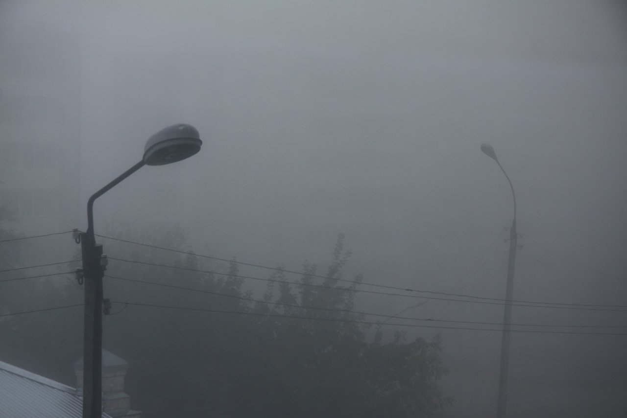 Утром рязанцев ждет густой туман и гололед