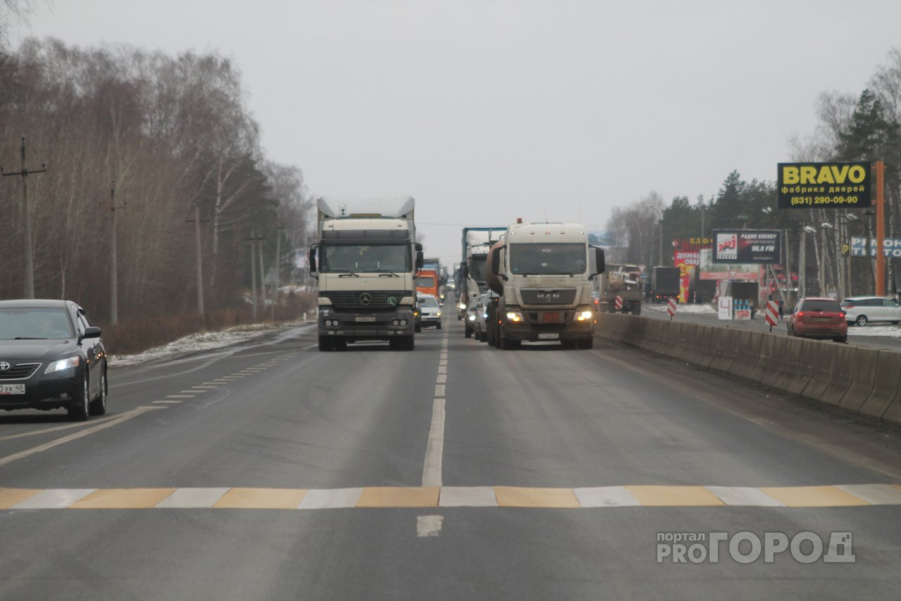 В апреле в Рязанской области ограничат движение грузовиков