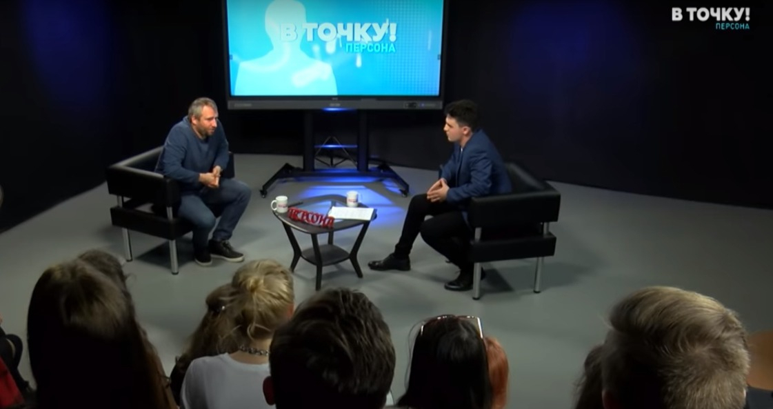 Юрий Быков стал гостем ток-шоу «В точку! Персона». Видео