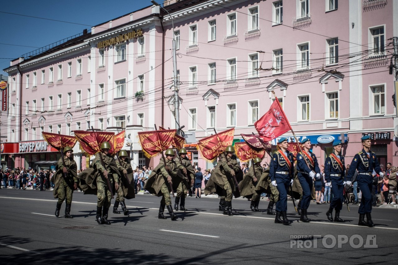 9 мая: праздничный парад в Рязани начнется в 10:00