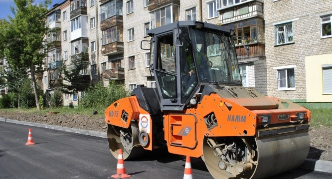В Скопине отремонтировали почти 2000 квадратных метров дорог