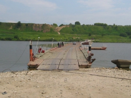 Закрытие движения по понтонному мосту: в Спасском районе временно перекрыли мост через Оку