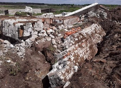 В Сасовском районе  на работника рухнула кирпичная стена. Мужчина погиб