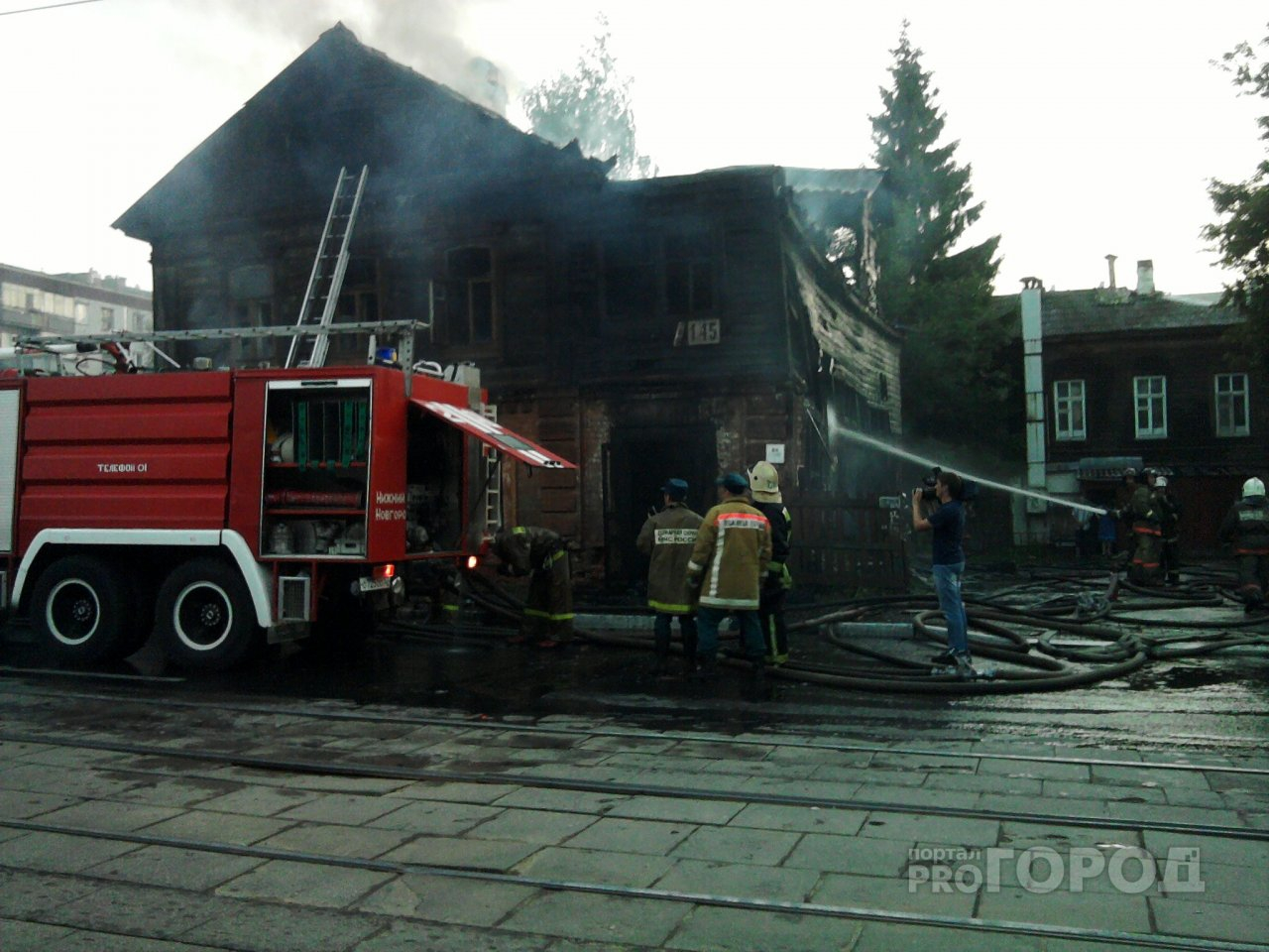В Сасовском районе вспыхнул дом, есть пострадавший