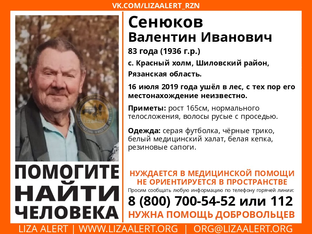 В Рязанской области ищут мужчину, который пропал в лесу