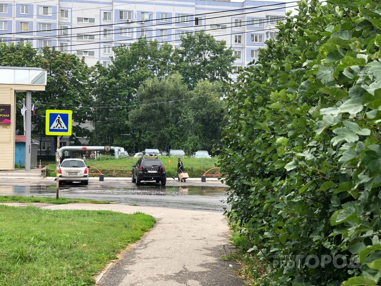 На улице Крупской требуется пешеходный переход: дети по пути в школу буквально штурмуют проезжую часть