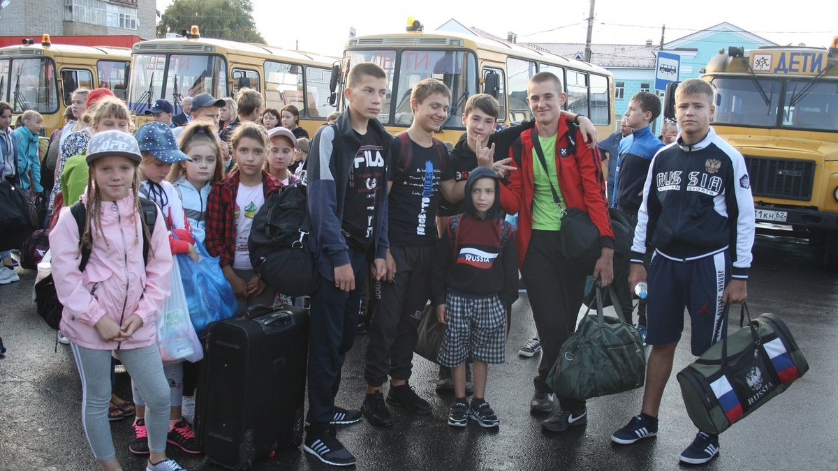 В Рязанскую область приехали 180 детей, пострадавших от наводнения в Иркутской области
