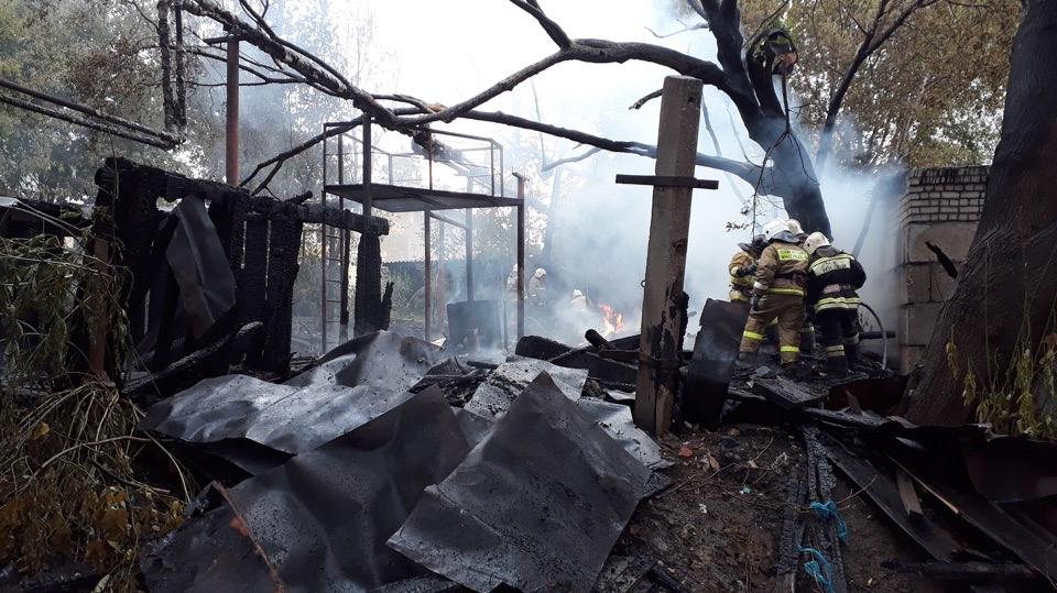 Серьезный пожар в Сасовском районе: сгорел жилой дом, есть пострадавший