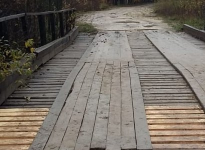 В Касимовском районе отремонтировали мост через реку Сынтулку