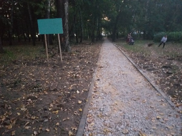 "Скоро снег пойдет, а работы не заканчиваются" - в парке Гагарина продолжается благоустройство