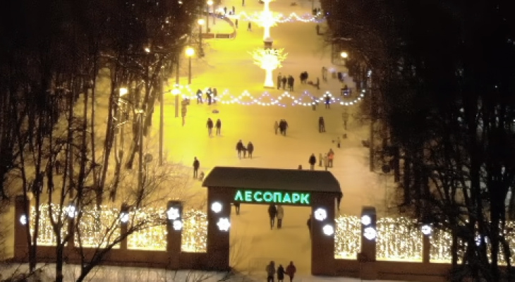 В Рязани хотят увеличить парковку перед Лесопарком на новогодние праздники