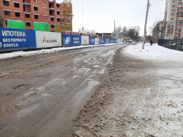 Рязанские активисты недовольны ремонтом улицы 9-я линия