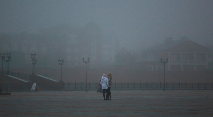 В воскресенье в Рязани выпадет туман
