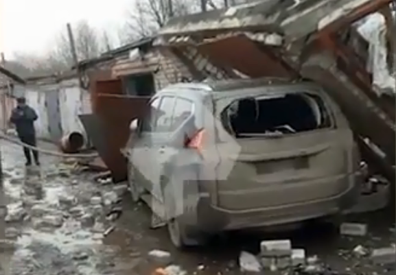 Взрыв в гаражном кооперативе: есть видео с места происшествия