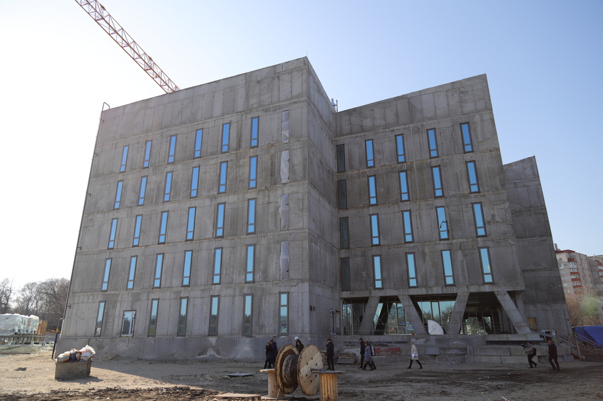 Как строится здание Рязанского облсуда: работы хотят завершить в этом году
