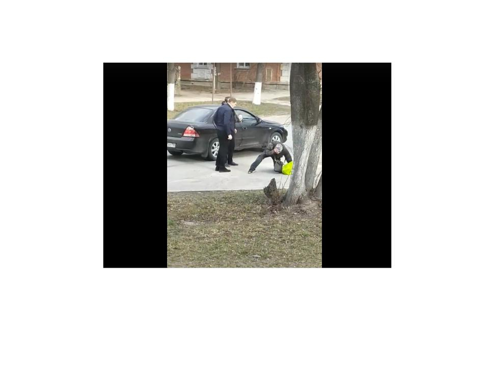 ДТП в центре города: появилось видео наезда иномарки на пожилого мужчину