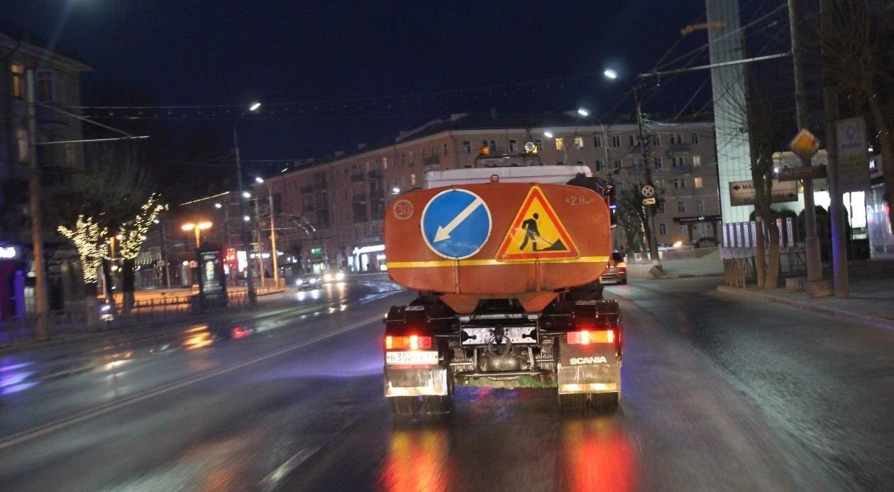 В Рязани продолжат дезинфекцию улиц